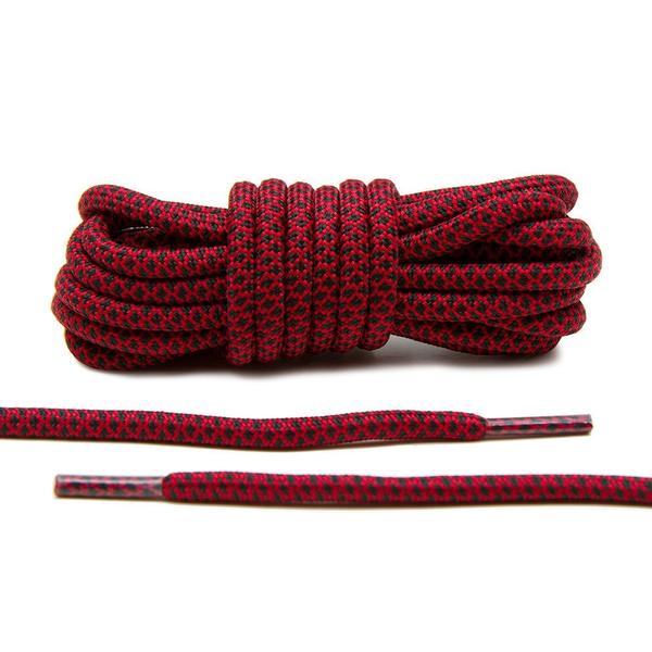 PREMIUM SNEAKER ROPE LACES (RED/BLACK)